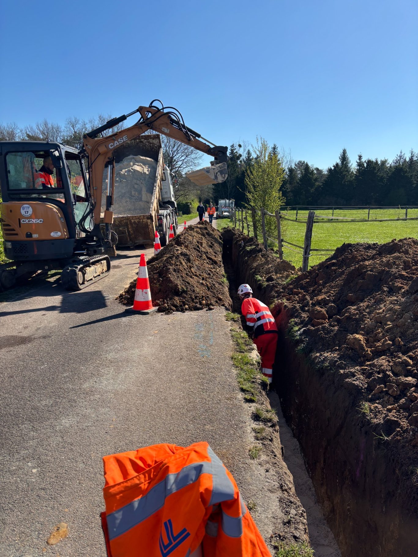 Chantier-renouvellement-conduite-eau-potable-Recloses