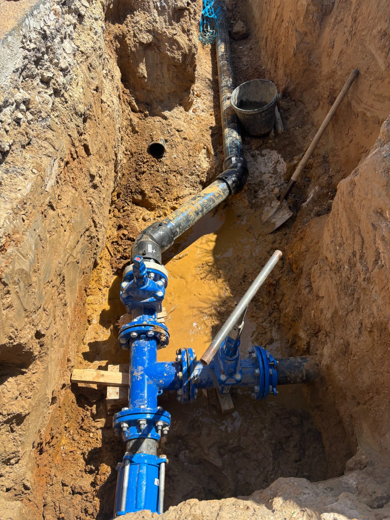 Chantier-renouvellement-conduite-eau-potable-Recloses